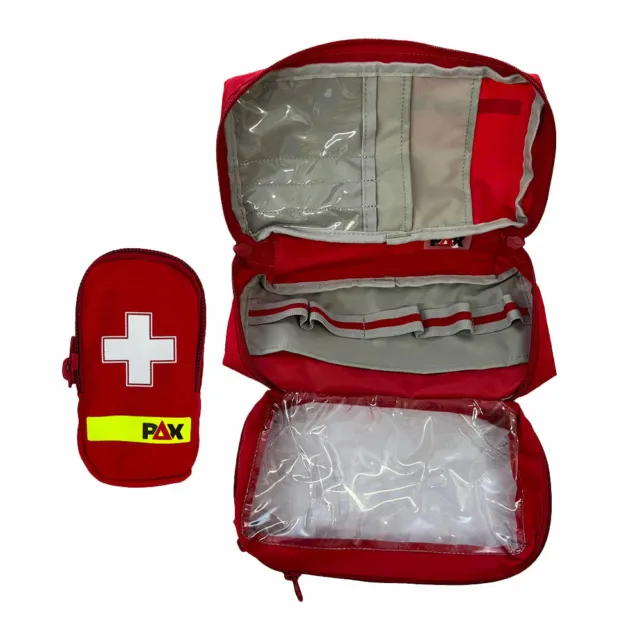 PAX Erste Hilfe Tasche M Reiseverbandtasche Notfalltasche mit Tabletten-Tasche 2