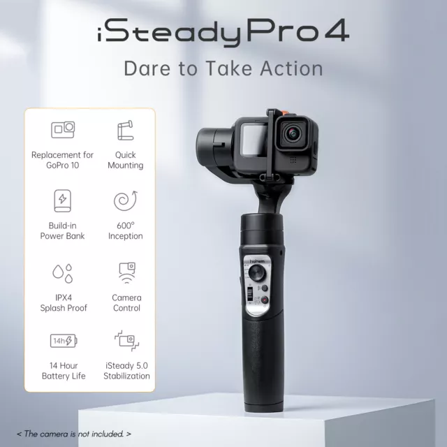 Hohem iSteady Pro 4 3-Axis Gimbal Stabilizer for Gopro Hero 11/10/9/8/7/6/5 2