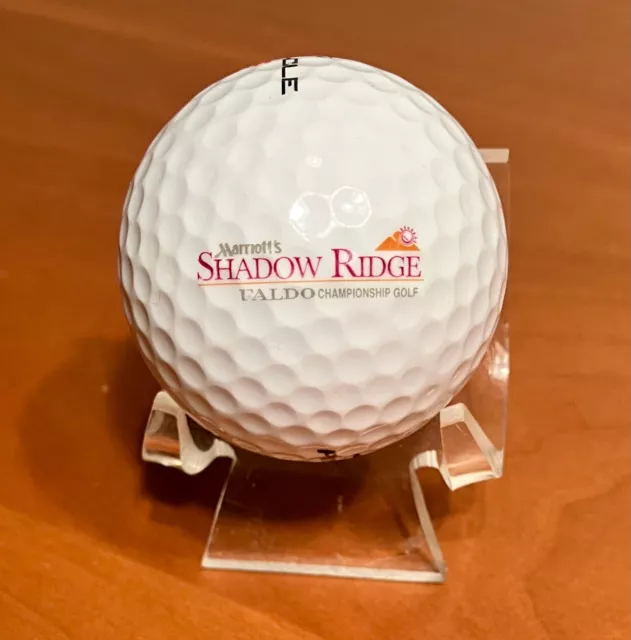 Marriott Shadow Ridge Golf Club (California) Logo Golf Ball