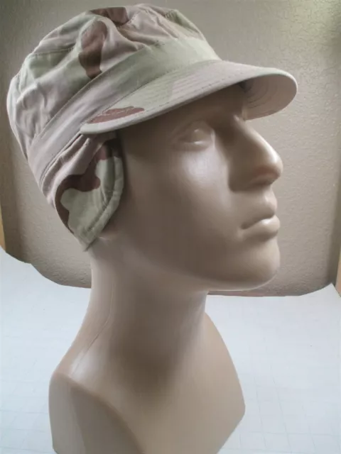 USGI Patrol Cap Size 7 DCU Desert Camo Hat Army Cold Weather Style