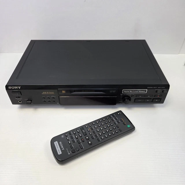 LECTEUR ENREGISTREUR MD Sony Mds-Je520 De 1998 Very Nice EUR 159,00 - FR