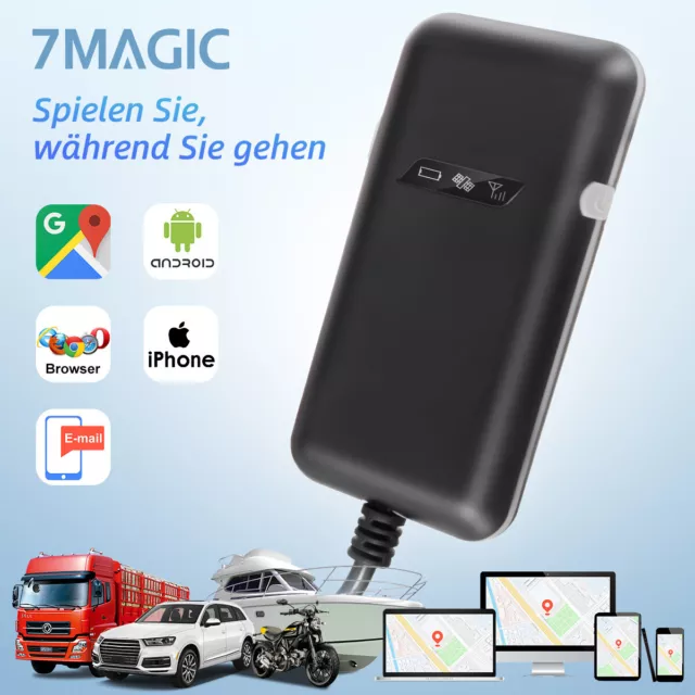 7Magic GPS-Tracker Auto Motorrad Fahrzeuge LKW´s mit Magnet 40 Tage Akkulaufzeit