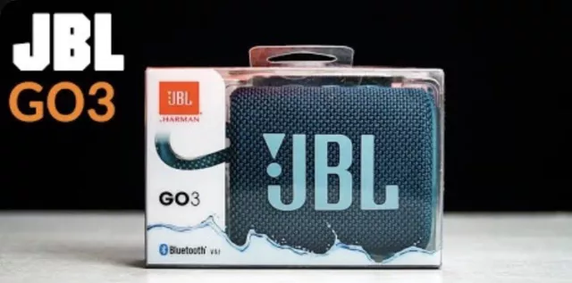 JBL Go 3 Bluetooth Lautsprecher - blau