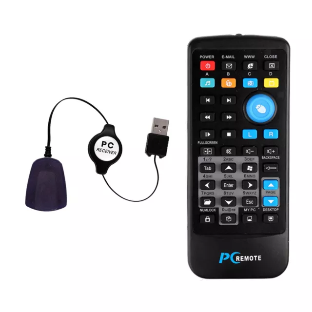 USB PC IR Remote Control USB Receive Receiver For Windows 7 8 10 Xp Vista