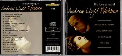 The Love Songs Of Andrew Lloyd Webber (CD)