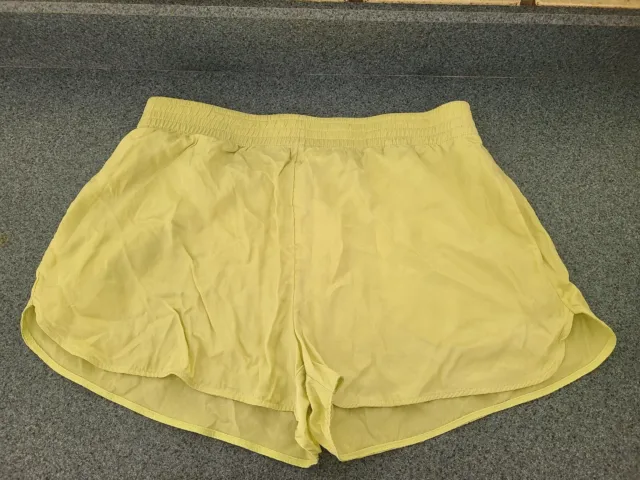 N2 HM Active Running Women's Shorts Size L Yellow