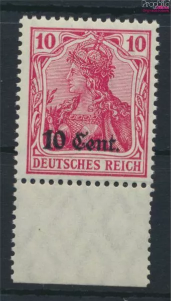 Briefmarken Etappengebiet West 1916 Mi 4c postfrisch (9774931