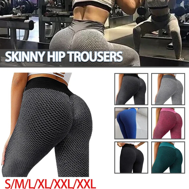 Pantaloni da yoga sportivi da donna Leggings attillati sexy Allenamento 9