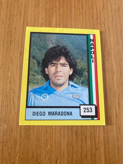 Figurine Diego Maradona - Calcio 90 - N°253 - Napoli - Villardi - Parfait état