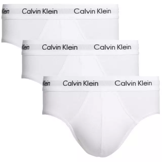 Calvin Klein Men's Boxer Briefs Cotton Stretch 3X Pack White