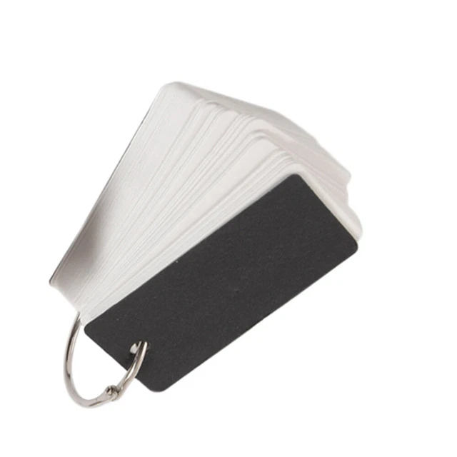 Yoosso 600 Pezzi Flash Card Cartoncini A8, 7,4 X 5,1 Cm Flashcards