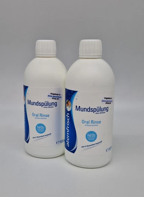 ATEMFRISCH Mundspülung, 2 x 500 ml
