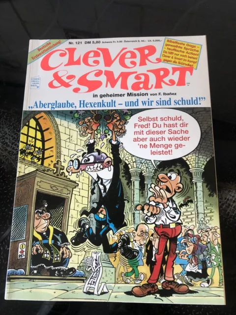 Clever & Smart,  in geheimer Mission,   Comic Nr. 121, F.Ibanez, Klassiker