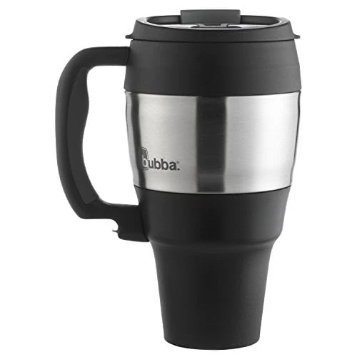 Bubba Classic Insulated Travel Mug with Handle, 34 oz., Black