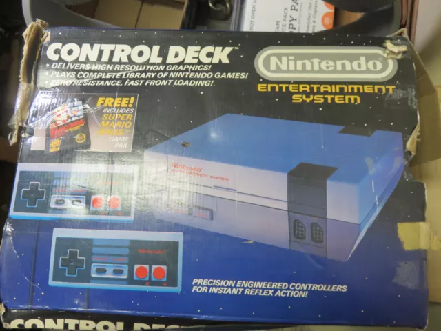 Nintendo NES Control Deck Box Only No Console