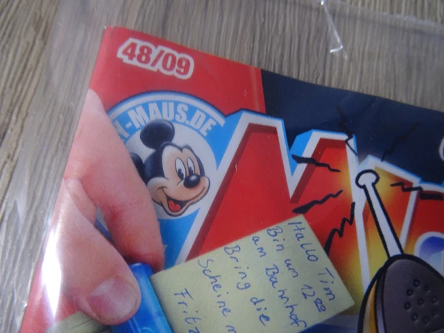  Micky Maus Heft  48/2009 mit Beilage Agenten-Set  brandneu OVP (8776) 2