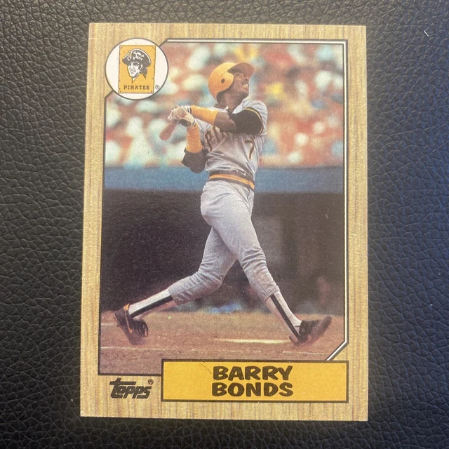 1987 Topps BARRY BONDS RC #320 Rookie Pirates / Giants / Steroids Or Not - HOF 1987 Topps BARRY BONDS RC #320 Rookie Pirates / Giants / Steroids Or Not - HOF