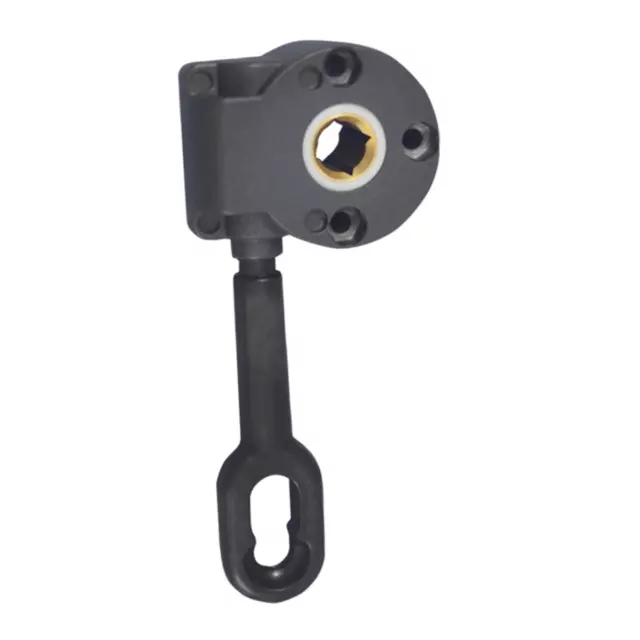 Black Awning Manual Worm Gear Universal Easily Install