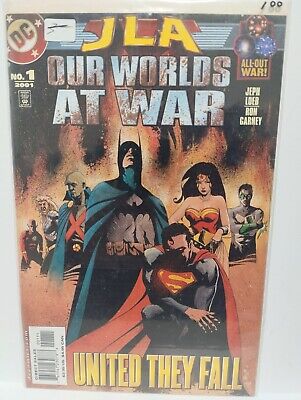 JLA OUR WORLDS AT WAR  #1  DC COMICS 2001 VF/NM Justice League of America
