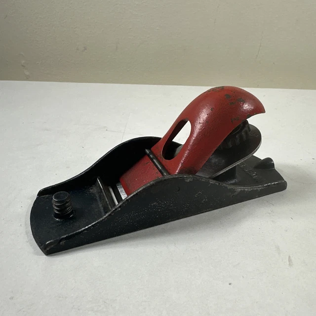 VINTAGE Stanley Handyman H1247 Block Plane USA Missing Front Knob