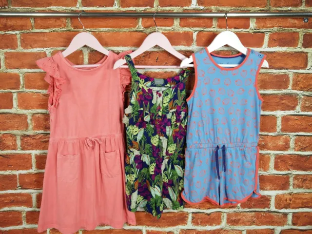 Girls Bundle Age 5-6 Years Boden H&M Next Summer Dress Short Playsuit Kids 116Cm