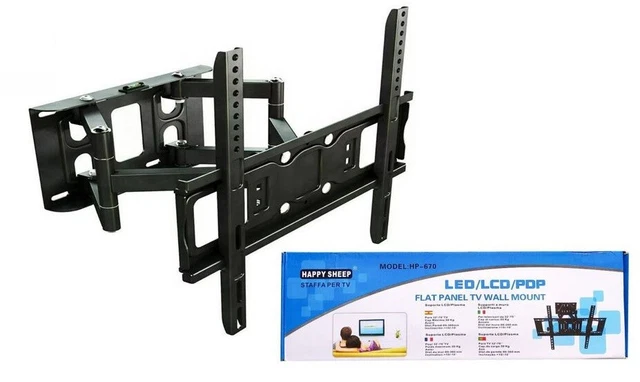 IntekView Support Pour 3 écrans Sur Pied - Pour La Plupart Des Moniteurs LCD 13"-27" | Grand & Toy