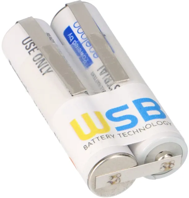 Batterie Pour Waterpik Sensonic Plus SR-3000 E Brosse à Dents 2,4 Volt 750mAh