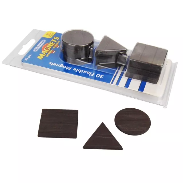 Magnet Set, 30 Teile, verschiedene Formen, Ideal zum Basteln, Magnetset, Neu