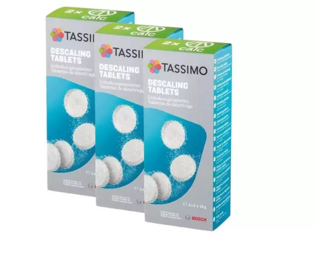 TASSIMO DESCALING TABLETS COFFEE MAKER COFFEE MACHINE ESPRESSO 311530 Pack of 12