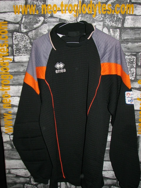 Ichnos Padded Long Sleeves Football Goalkeeper Shirt Black Neon Blue - ICHNOS SP