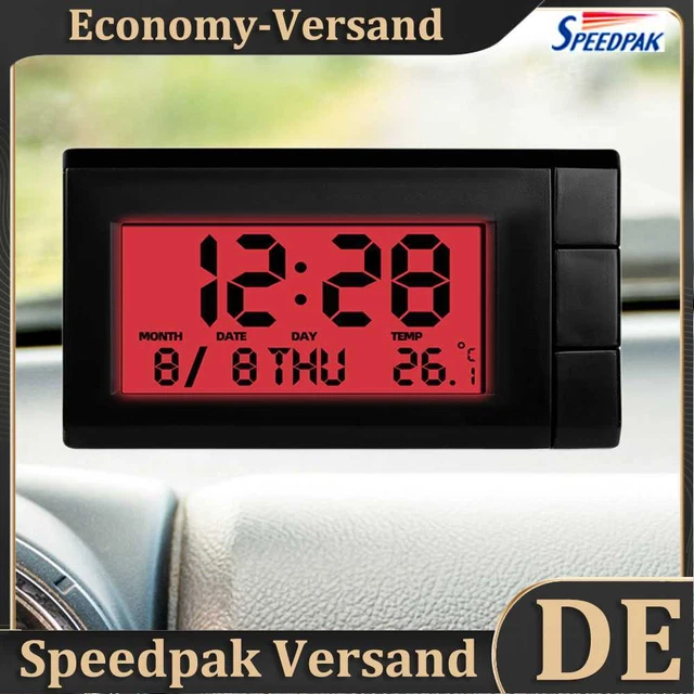 OROLOGIO DIGITALE AUTO calendario digitale display LCD orologio