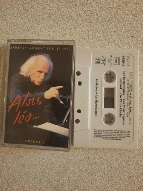 K7 Audio : Alors Léo... Vol. 1 (Enregistrement Public 1990 ) | Très bon état