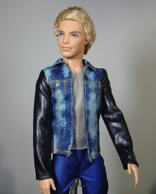 Ken doll leather top jacket