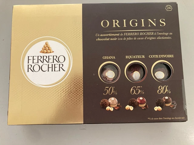 FERRERO ROCHER ORIGINS 24 Rochers Chocolat Noir EUR 10,00 - PicClick FR