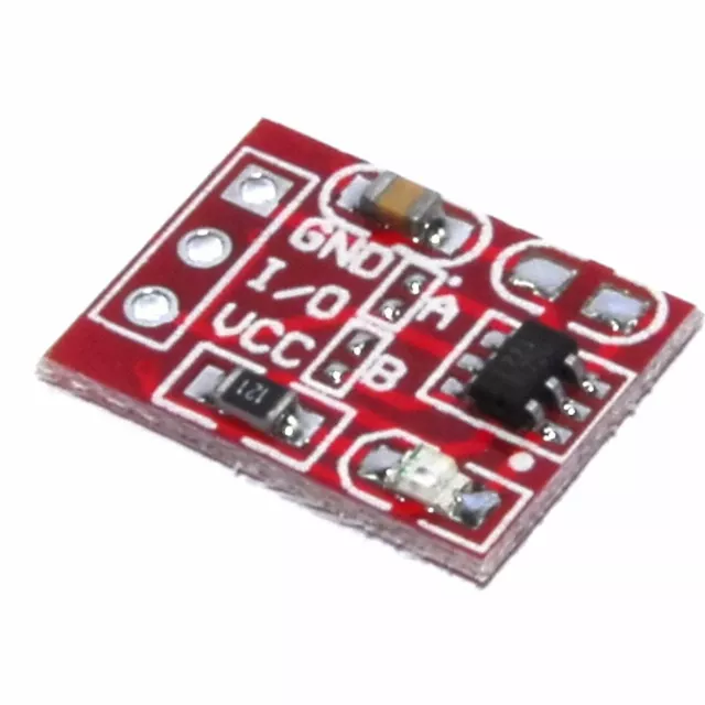 TTP223 module capteur tactile capacitif doigt interrupteur 10 mm atelier de flux Arduino 3