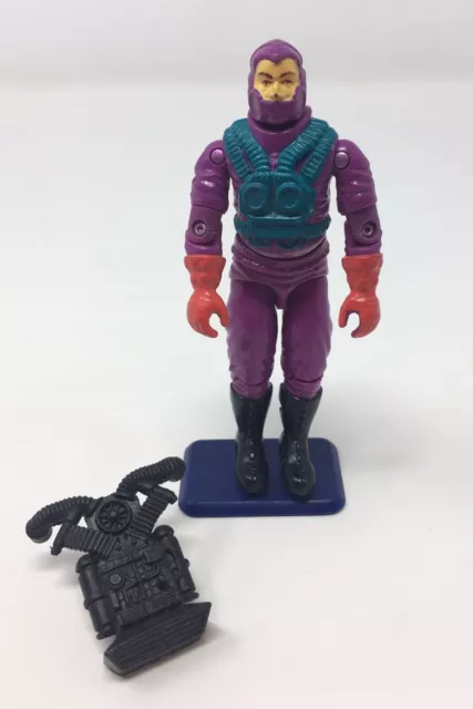 Vintage G.I. Joe TOXO VIPER w/ Backpack Toy Action Figure 1988 Hasbro GI JOE 80s