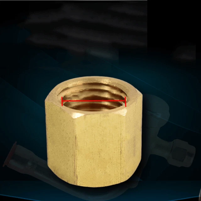 Copper Screw Cap Air Conditioner External Unit Valve Cap Shut-off Valve Cap
