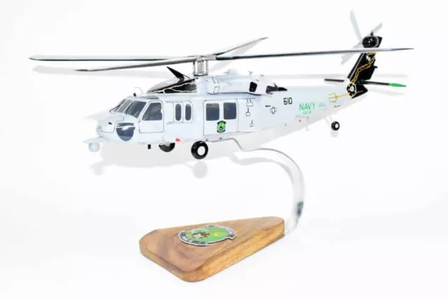 Sikorsky® MH-60S Knighthawk, HSC-8 Eightballers (610), 16' Mahogany Scale Model