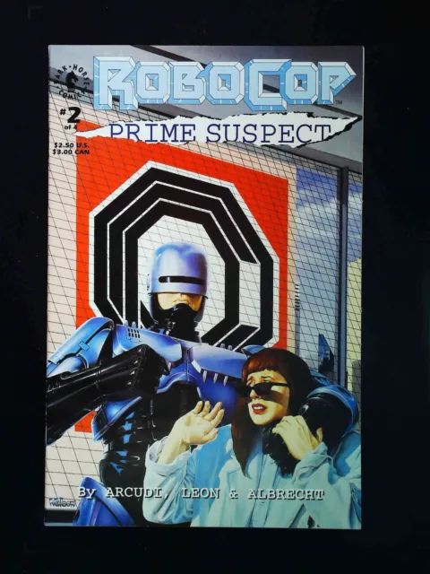 Robocop Prime Suspect #2  Dark Horse Comics 1992 Vf/Nm