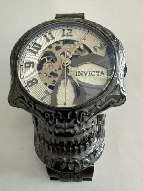Invicta Skull Artist 50mm Automatic Skeletonized Watch