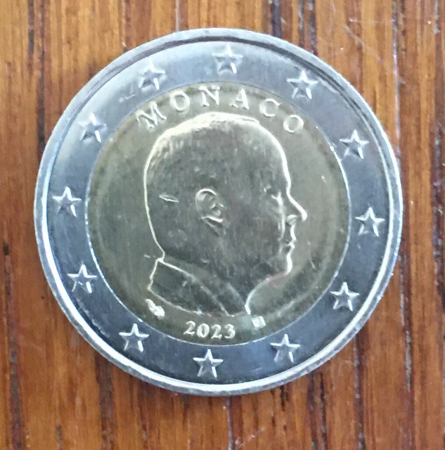 PIECE DE 2 euros Monaco 2023
