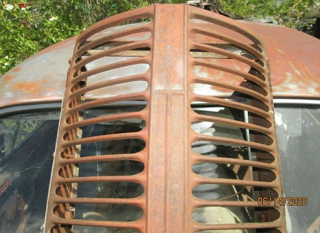 VINTAGE TRACTOR RAT ROD GRILLE SHELL 1940's - 1950's FRONT GRILL ...