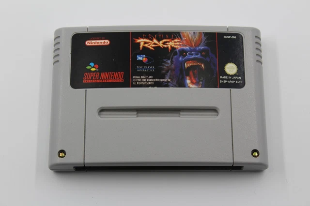 Super Nintendo Snes Primal Rage Solo Cartucho Pal Eur