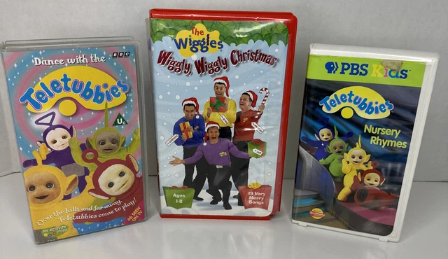 TELETUBBIES & THE Wiggles VHS Combo Set of 3 Verified Working Vintage ...
