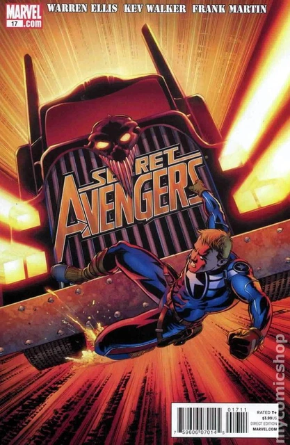 Secret Avengers #17A CASSADAY NM 2011 Stock Image