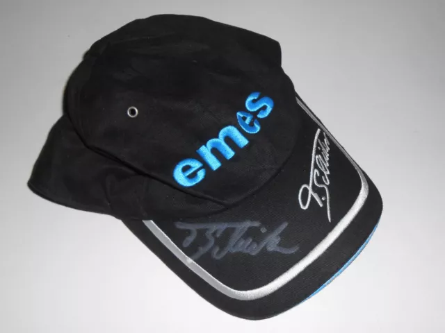 Timo Scheider Hand Signed Official EMES Cap Very Rare 1.