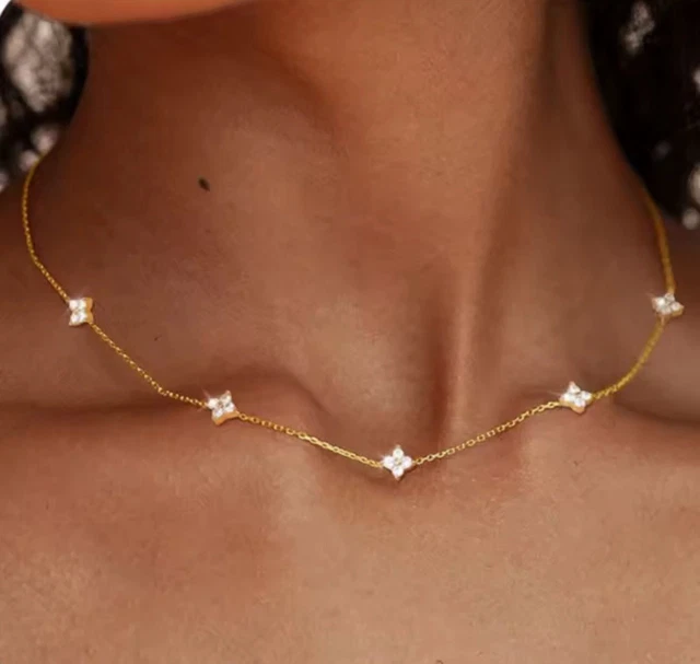 Collier Tour Du Cu Métal OPIA - Style Moderniste Vintage - Très Bon état - Occasion