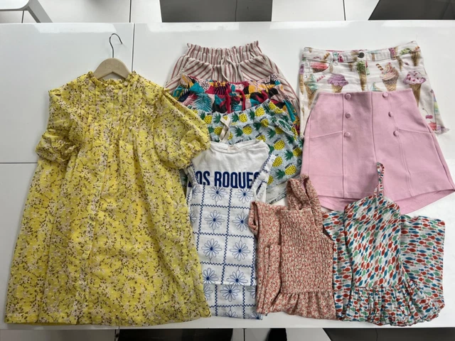 Girls Bundle Age 9-10 (Zara, Jigsaw, Next) Dresses, shorts, jumpsuit, coords 