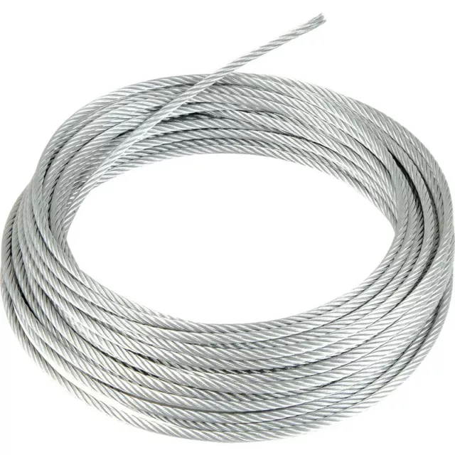 GALVANISED STEEL WIRE ROPE METAL CABLE 1mm 2mm 3mm 4mm 5mm 6mm 8mm 10mm 12mm