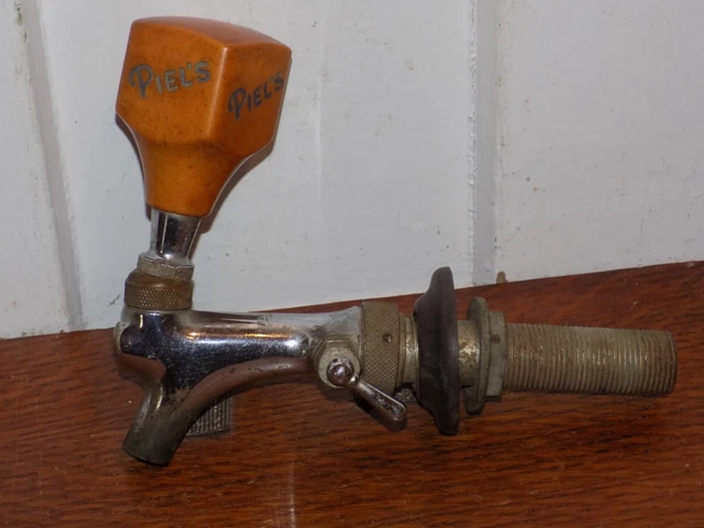 Vintage Piel’s Catalin Handle Beer Tap Faucet